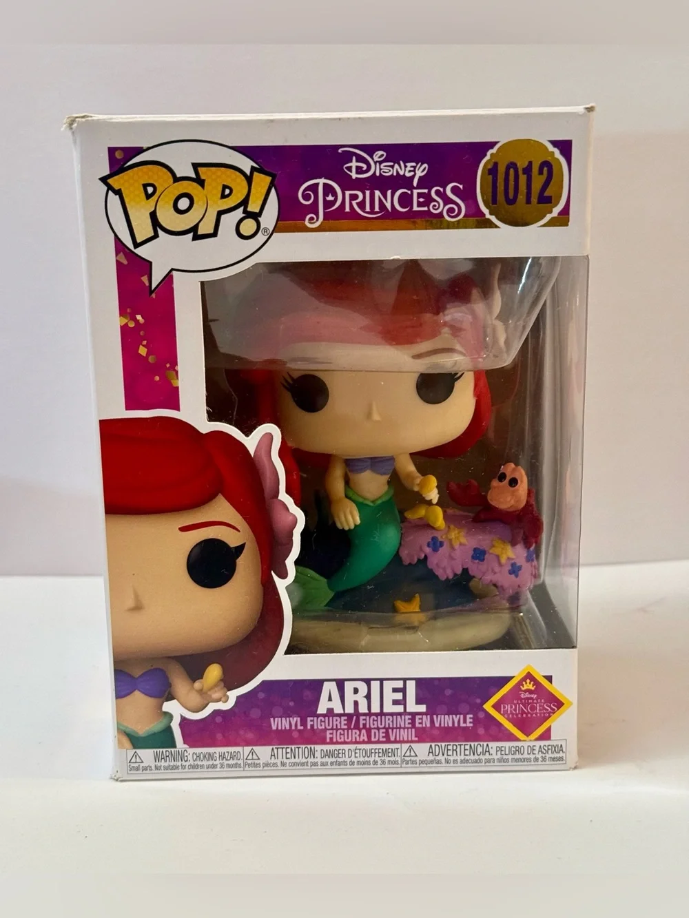 Funko Ariel Vinyl Figure with Red Hair and Green Tail 1012